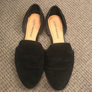 Lucky Brand Suede Flats 🖤